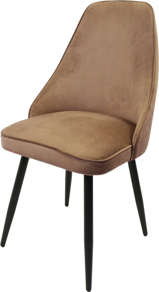 Изображение товара Стул Мирабелла Мадрид Велюр (бежевый/черный)
