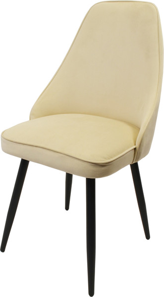 Изображение товара Стул Мирабелла Мадрид Велюр (кремовый/черный)