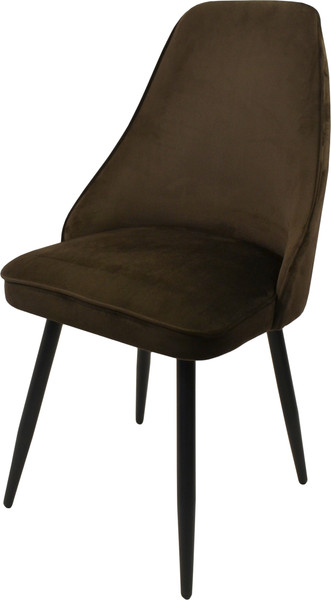 Изображение товара Стул Мирабелла Мадрид Велюр (кофе/черный)