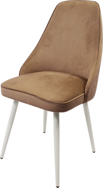 Изображение товара Стул Мирабелла Мадрид Велюр (бежевый/белый)