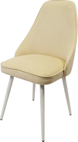 Изображение товара Стул Мирабелла Мадрид Велюр (кремовый/белый)