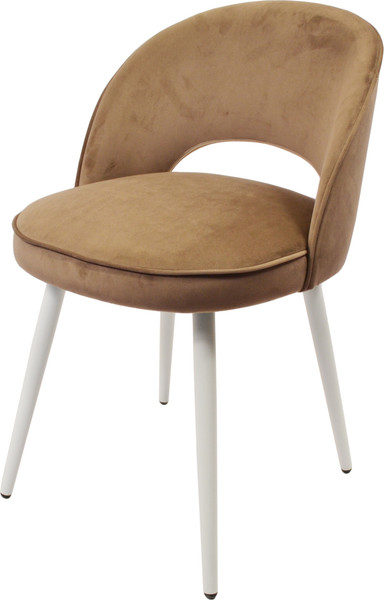 Изображение товара Стул Мирабелла Монако Велюр (бежевый/белый)
