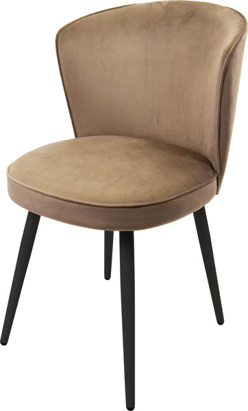 Изображение товара Стул Мирабелла Палермо Велюр (бежевый/черный)