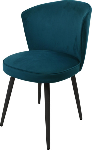 Изображение товара Стул Мирабелла Палермо Велюр (изумрудный/черный)