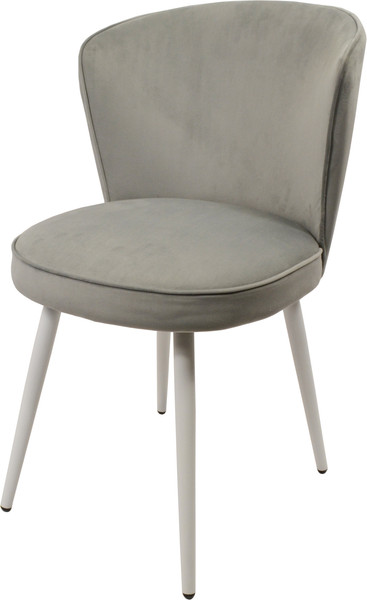 Изображение товара Стул Мирабелла Палермо Велюр (серый/белый)