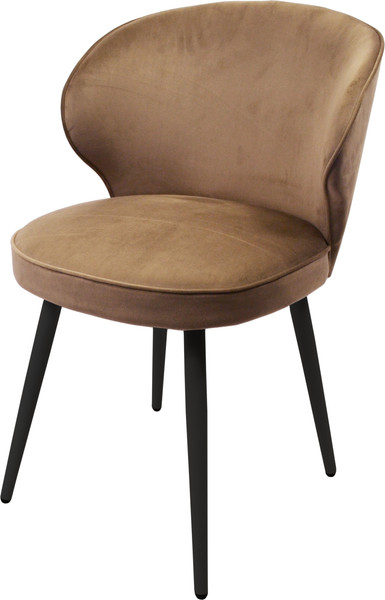 Изображение товара Стул Мирабелла Осло Велюр (бежевый/черный)