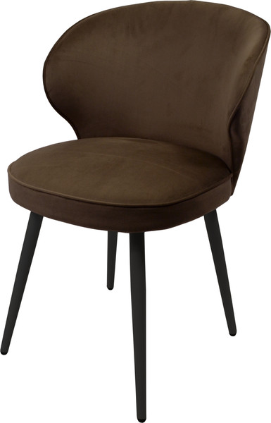 Изображение товара Стул Мирабелла Осло Велюр (кофейный/черный)