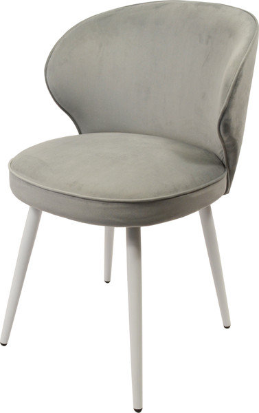 Изображение товара Стул Мирабелла Осло Велюр (серый/белый)