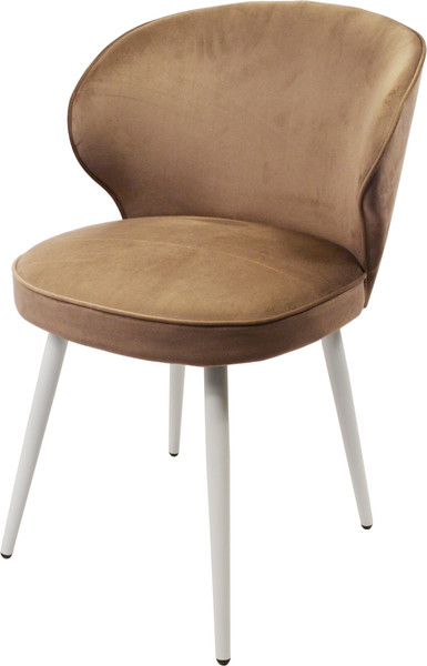 Изображение товара Стул Мирабелла Осло Велюр (бежевый/белый)