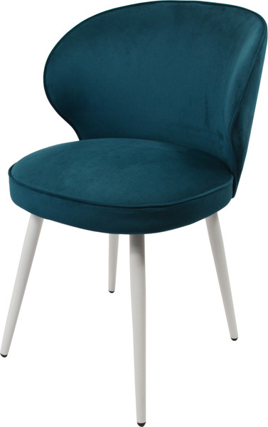 Изображение товара Стул Мирабелла Осло Велюр (изумрудный/белый)