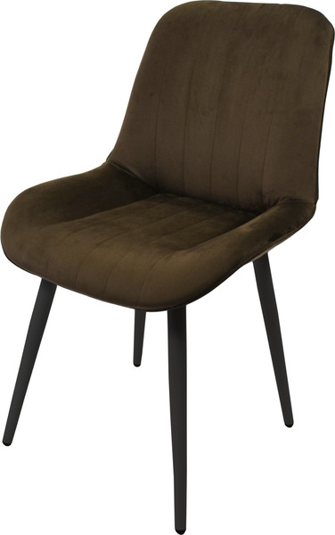 Изображение товара Стул Мирабелла Глазго Велюр (кофейный/черный)
