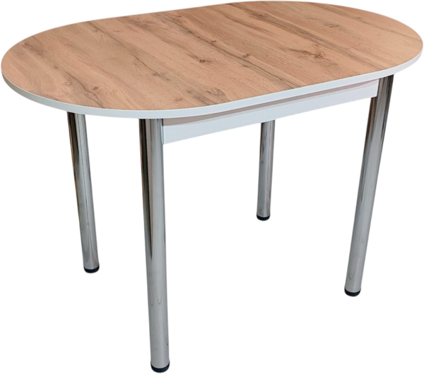 Изображение товара Обеденный стол СВД Юнио 110х70 / 007О.П24.Х (дуб вотан)