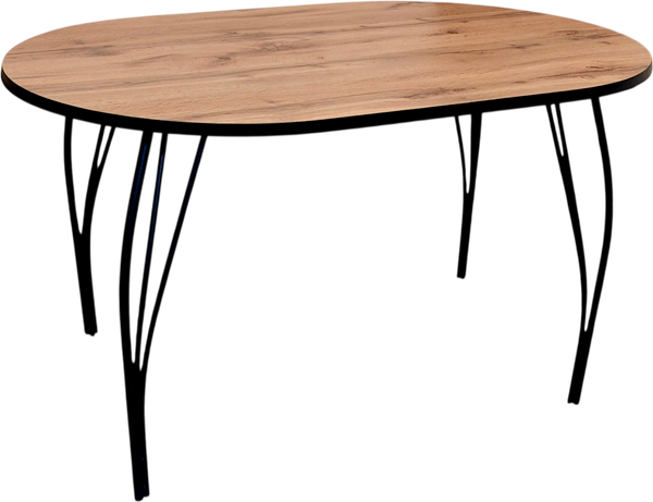 Изображение товара Обеденный стол СВД Юнио 110х70 / 007О.П24.МО (дуб вотан)