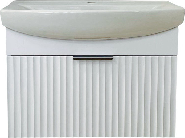 Изображение товара Тумба для ванной Garda Onda 64н-700_PVC  (белый глянец)