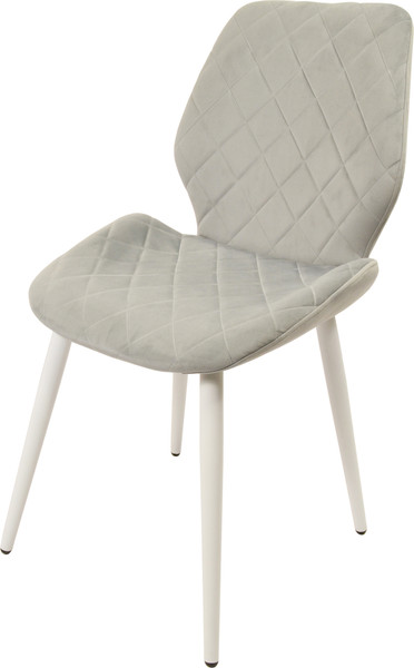 Изображение товара Стул Мирабелла Челси Велюр (серый/белый)