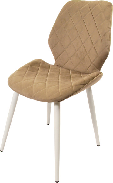 Изображение товара Стул Мирабелла Челси Велюр (бежевый/белый)