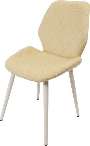 Изображение товара Стул Мирабелла Челси Велюр (кремовый/белый)