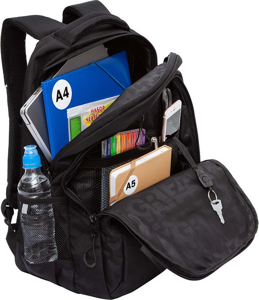 Изображение товара Рюкзак Grizzly RU-530-4 (черный/серый)