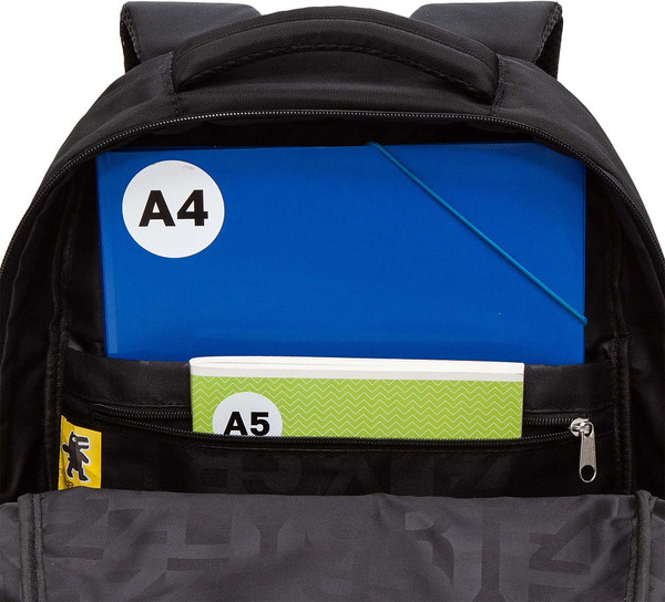 Изображение товара Рюкзак Grizzly RU-530-4 (черный/серый)