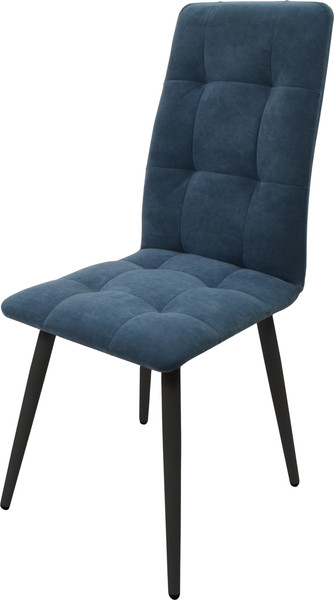 Изображение товара Стул Мирабелла Рим Велюр (синий/черный)