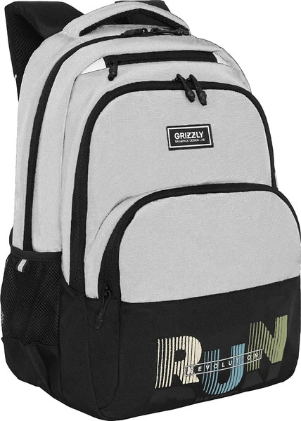 Изображение товара Школьный рюкзак Grizzly RU-530-6 (черный/бежевый)