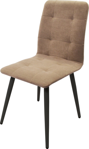 Изображение товара Стул Мирабелла Марсель Велюр (бежевый/черный)