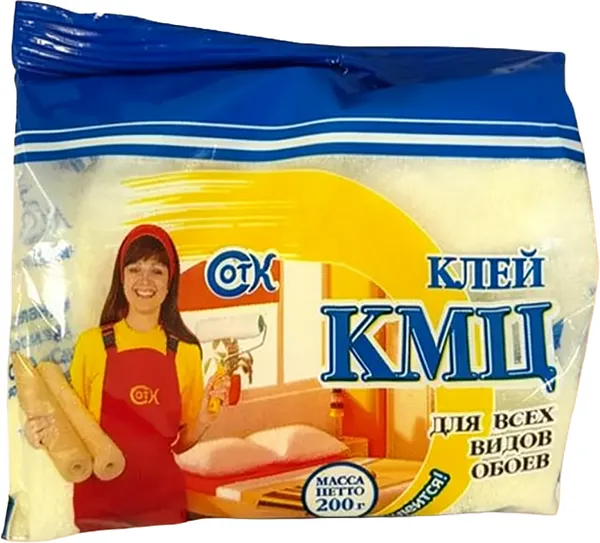 Изображение товара Клей для обоев КМЦ 200г