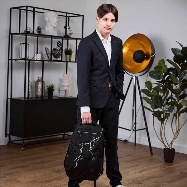 Изображение товара Рюкзак Grizzly RU-531-2 (черный/белый)