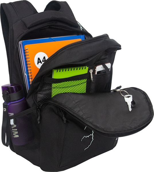 Изображение товара Рюкзак Grizzly RU-531-2 (черный/белый)