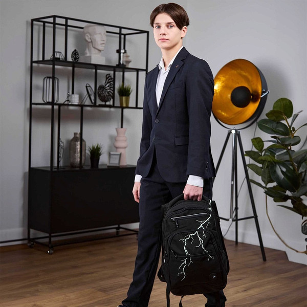 Изображение товара Рюкзак Grizzly RU-531-2 (черный/белый)