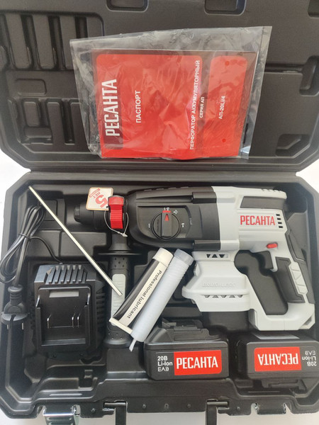 Изображение товара Перфоратор Ресанта АП-20Li/4 (75/3/12)