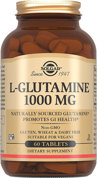 Изображение товара L-глютамин Solgar 1000мг (60 таблеток)