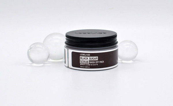 Изображение товара Скраб для лица Lebelage Black Sugar Scrub Wash Off Pack (100мл)