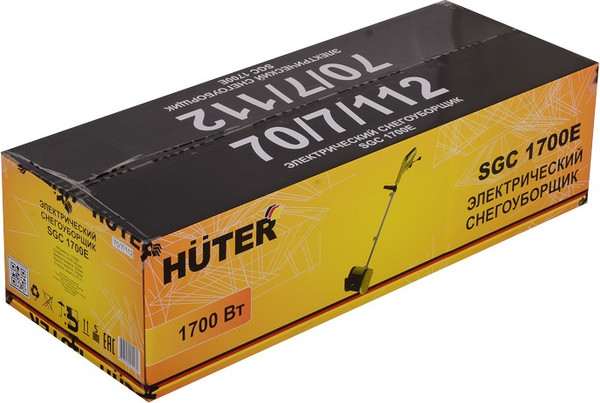 Изображение товара Снегоуборщик электрический Huter SGC 1700E (70/7/112)