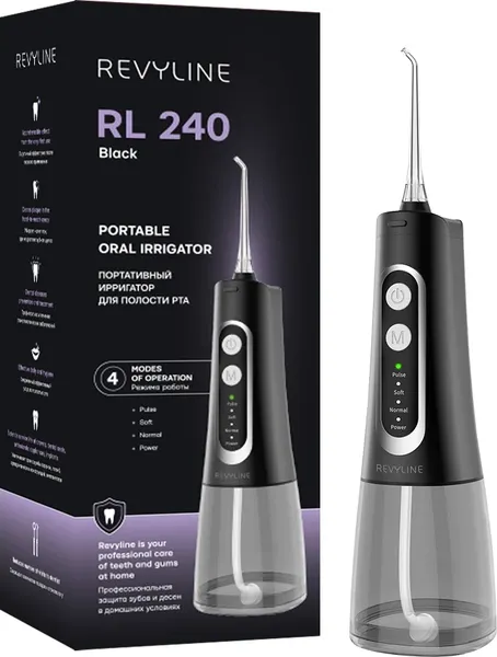 Изображение товара Ирригатор Revyline RL 240 / 8009 (черный)