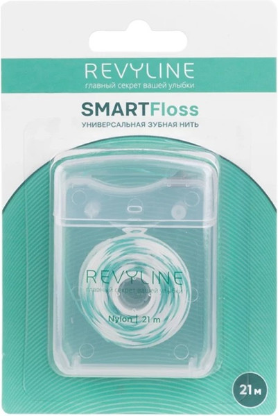 Изображение товара Зубная нить Revyline SmartFloss / 8017 (21м, 50шт)