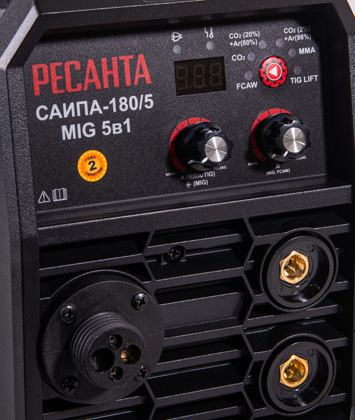 Изображение товара Полуавтомат сварочный Ресанта САИПА-180/5 MIG (65/190)