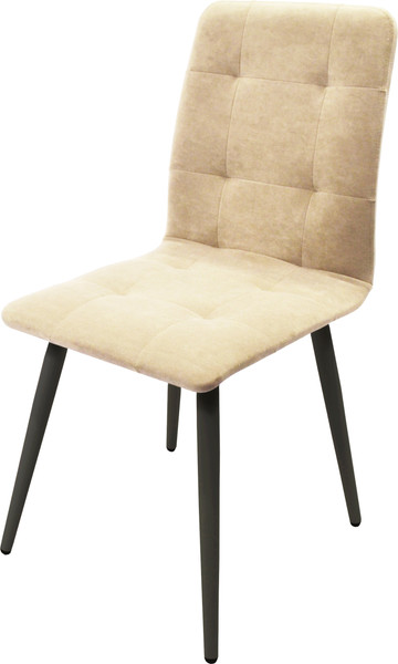 Изображение товара Стул Мирабелла Марсель Велюр (кремовый/черный)