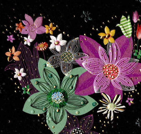 Изображение товара Открытка Turnowsky Цветочное сердце MO5694K1-3