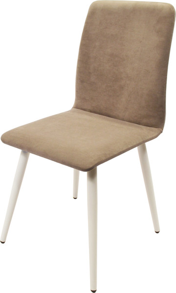 Изображение товара Стул Мирабелла Тэфи Велюр (бежевый/белый)