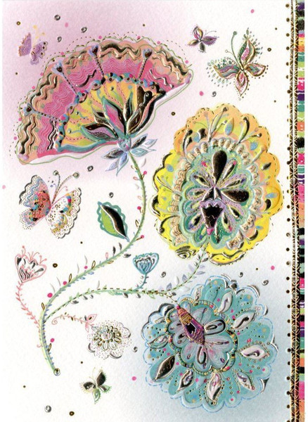 Изображение товара Открытка Turnowsky Декоративные листья MO6487W