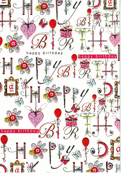 Изображение товара Открытка Turnowsky С Днем рождения, шарики MO6510W