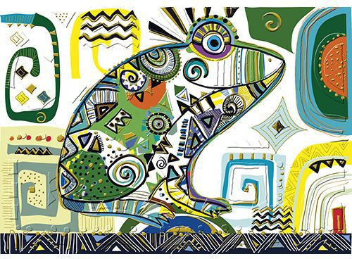 Изображение товара Открытка Turnowsky Лягушка MO7333