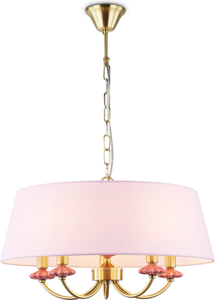Изображение товара Люстра Ambrella LH75021/5 GD/PI (золото/розовый)