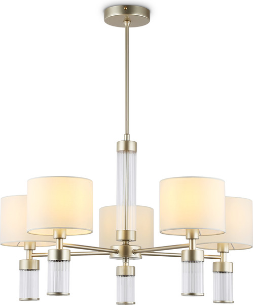 Изображение товара Люстра Ambrella LH71301/5 CGD/WH (золото/белый)