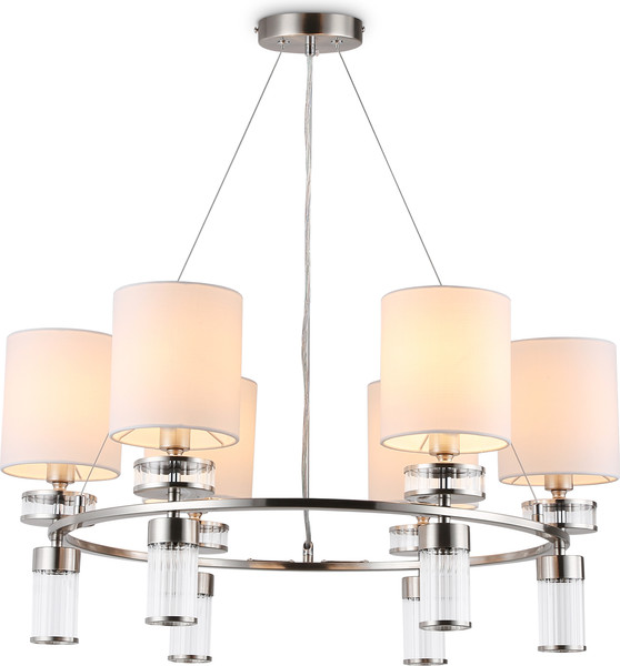 Изображение товара Люстра Ambrella LH71291/6 SN/WH (никель/белый)