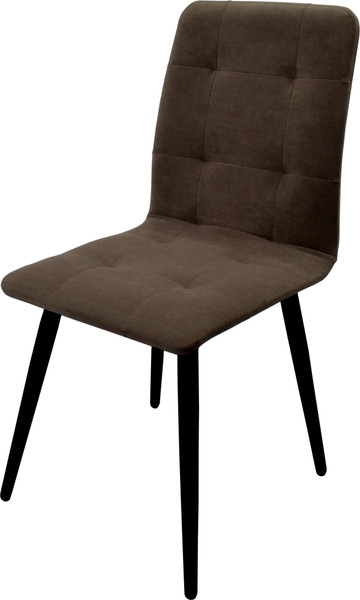 Изображение товара Стул Мирабелла Марсель Велюр (кофейный/черный)