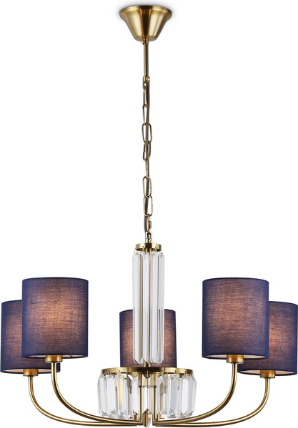 Изображение товара Люстра Ambrella LH71271/5 BS/DB (латунь/темно-синий)