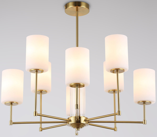 Изображение товара Люстра Ambrella LH56217/8 BS/FR (латунь/белый матовый)