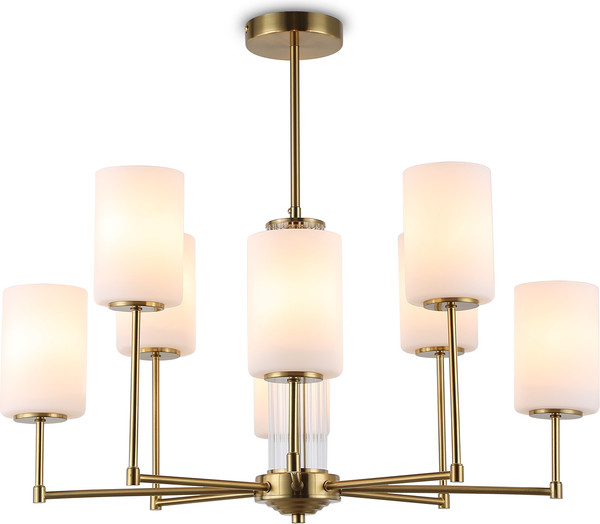 Изображение товара Люстра Ambrella LH56217/8 BS/FR (латунь/белый матовый)